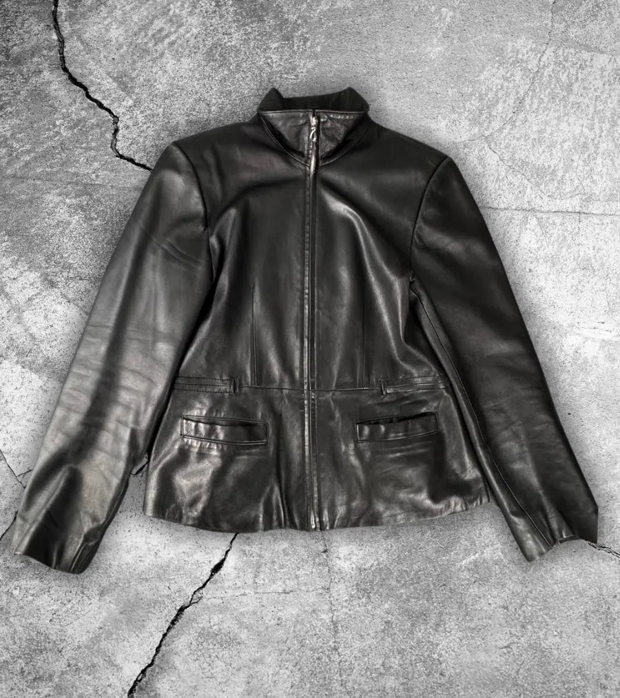 Damen Echtlederjacke M